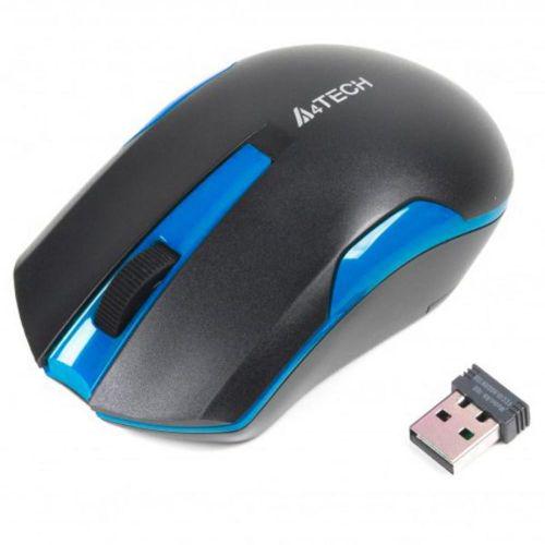 Миша A4Tech G3-200N 1000 dpi USB Black/Blue (83084)