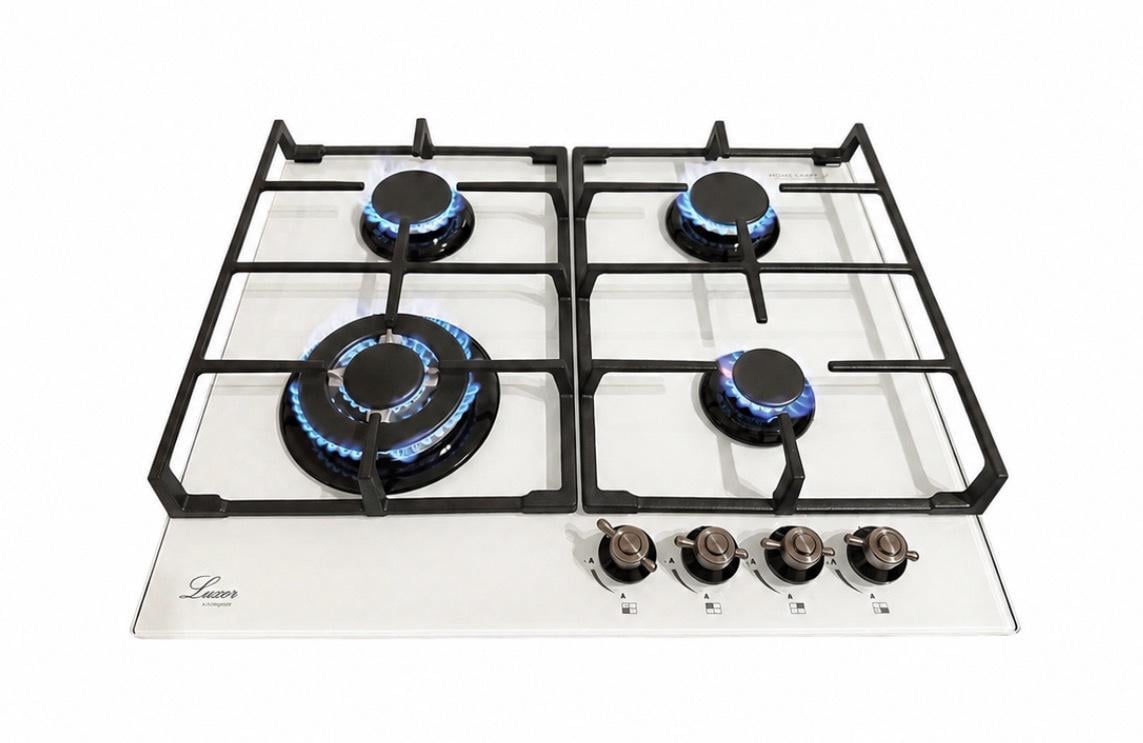 Варочная поверхность Luxor EG 740 Kup Barocco WH с подставкой WOK (37222121)
