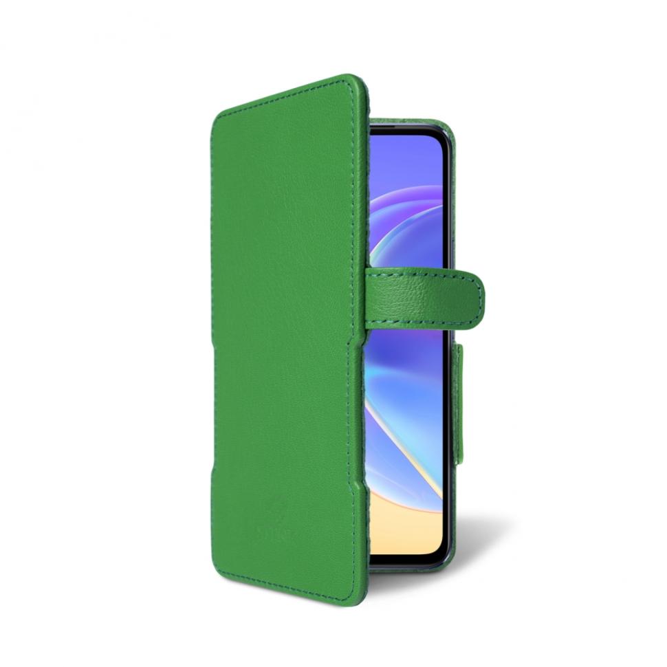 Чехол книжка Stenk Prime для Vivo V21 Зеленый (69116)