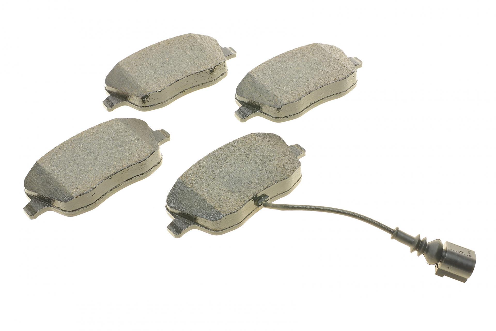 Колодки тормозные передние METELLI 22-0547-1 Seat Ibiza/VW Polo 01-09/Skoda Fabia 99-14/Roomster 06-15 и датчик