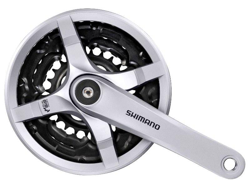 Набор шатунов Shimano FC-TY501 42x34x24 Т Серебристый (00002000)