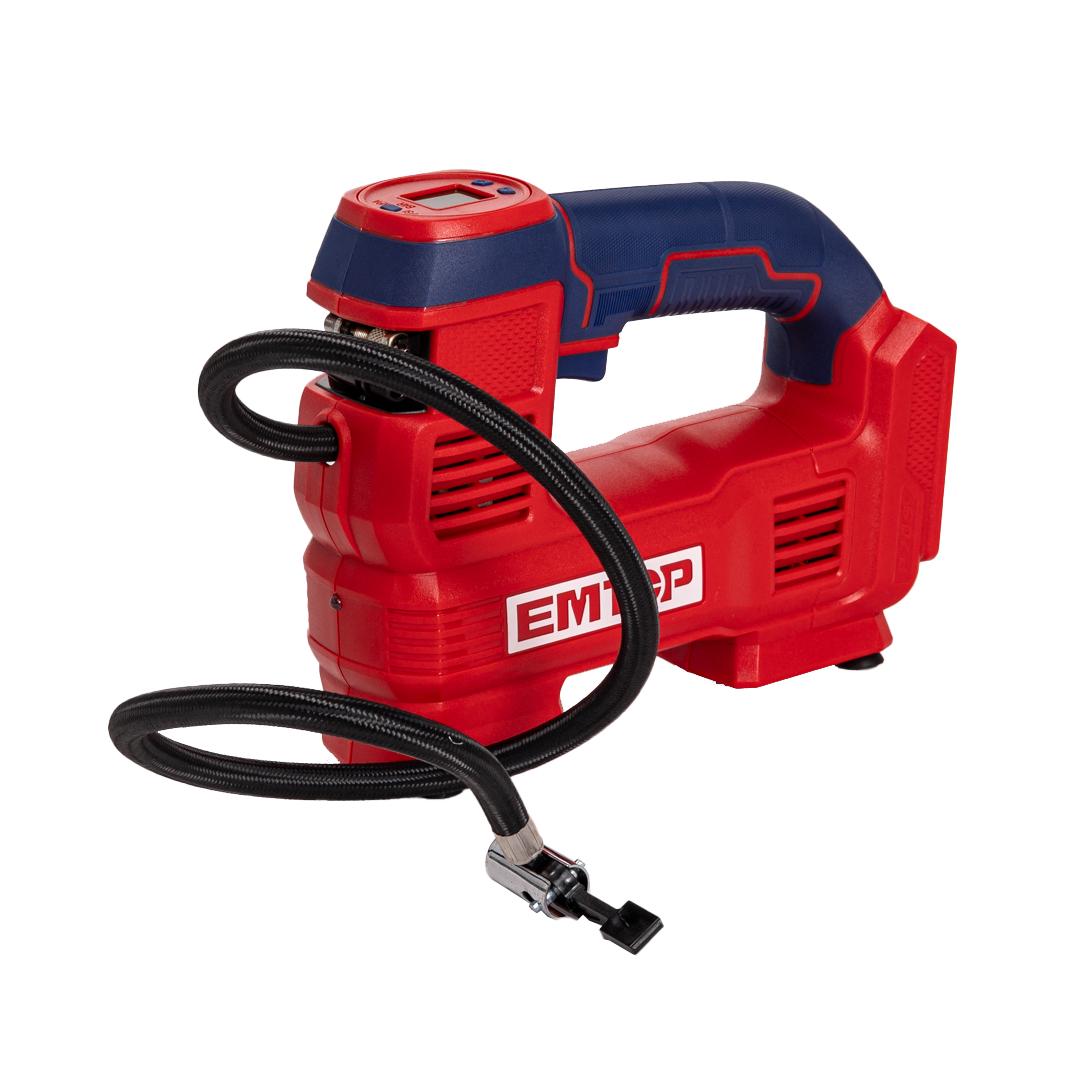 Компресор автомобільний акумуляторний EMTOP ELAC2012 без АКБ та ЗП