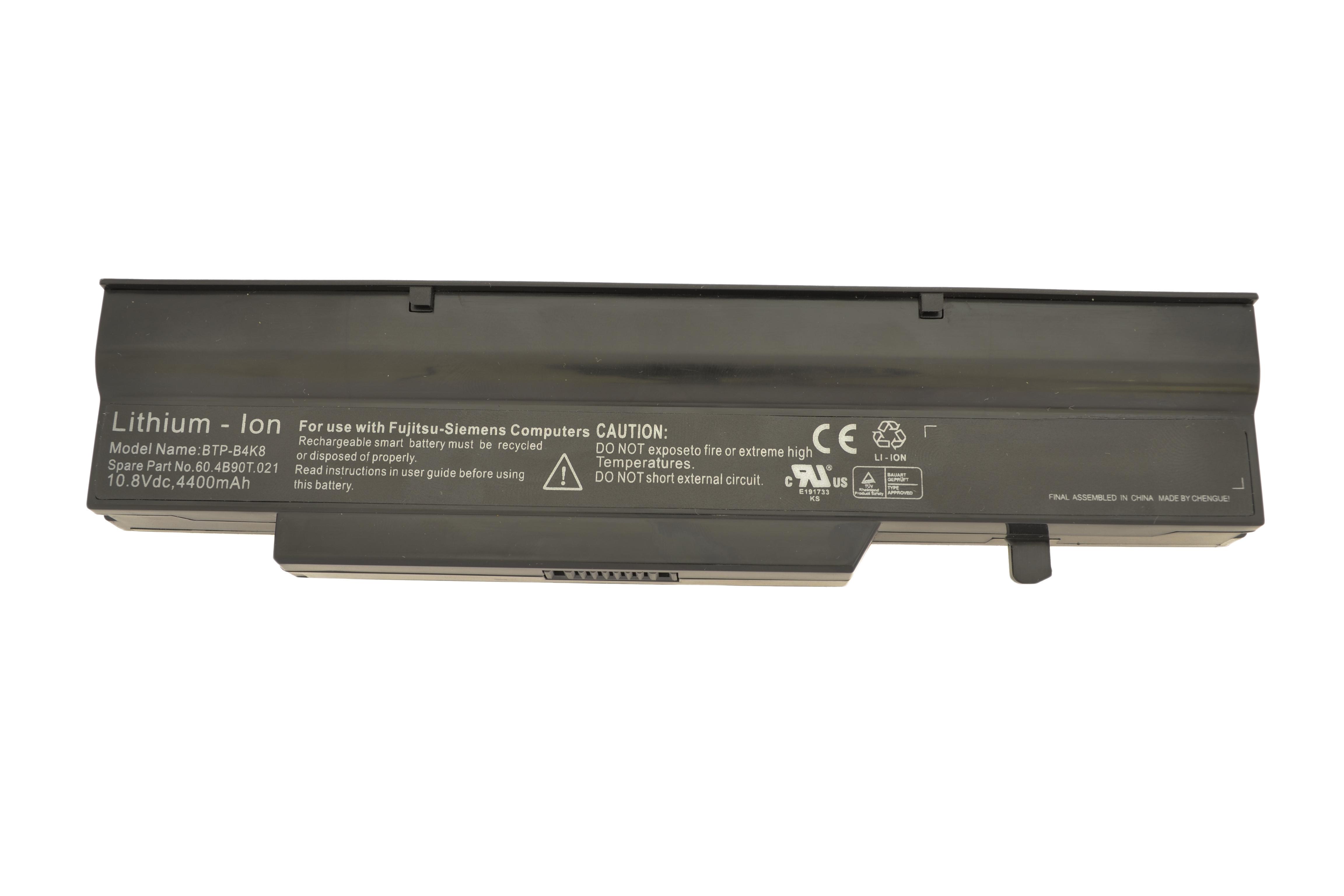 Аккумулятор для ноутбука Fujitsu-Siemens BTP-BAK8 Amilo Pro V3505 10.8V OEM 4400 mAh Black (006326)