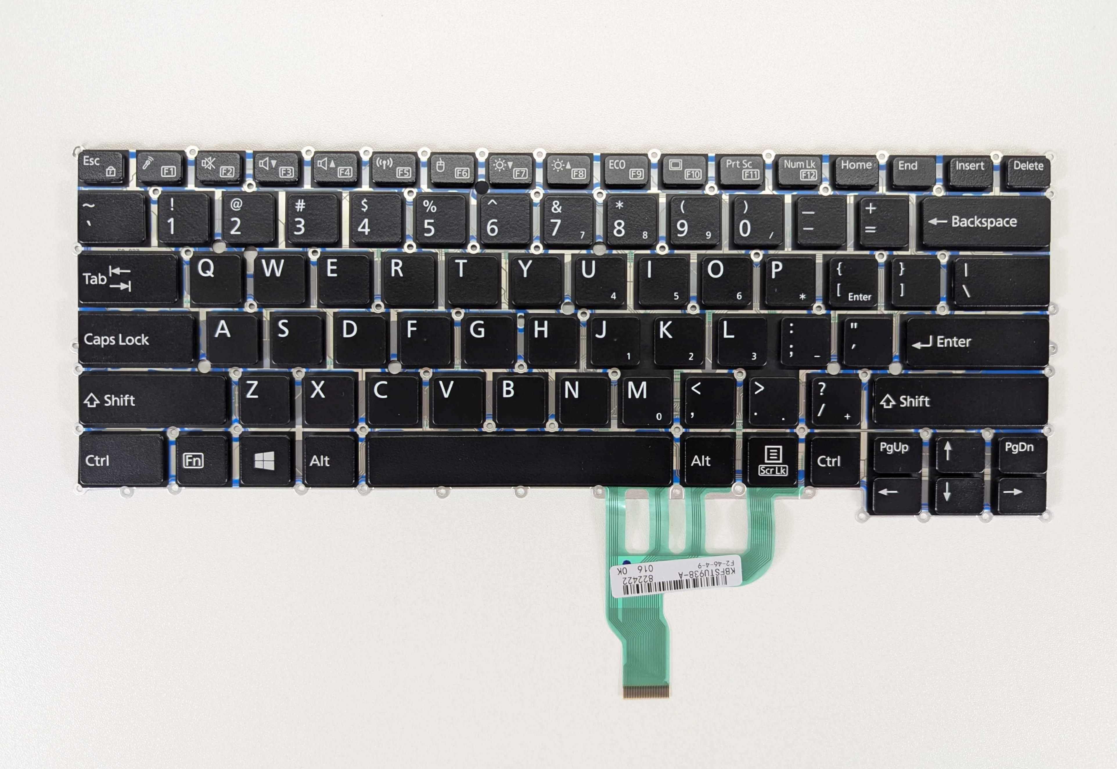 Клавиатура Fujitsu 5U13A2/9U13A1/9U13A2/9X13A2 (K728)