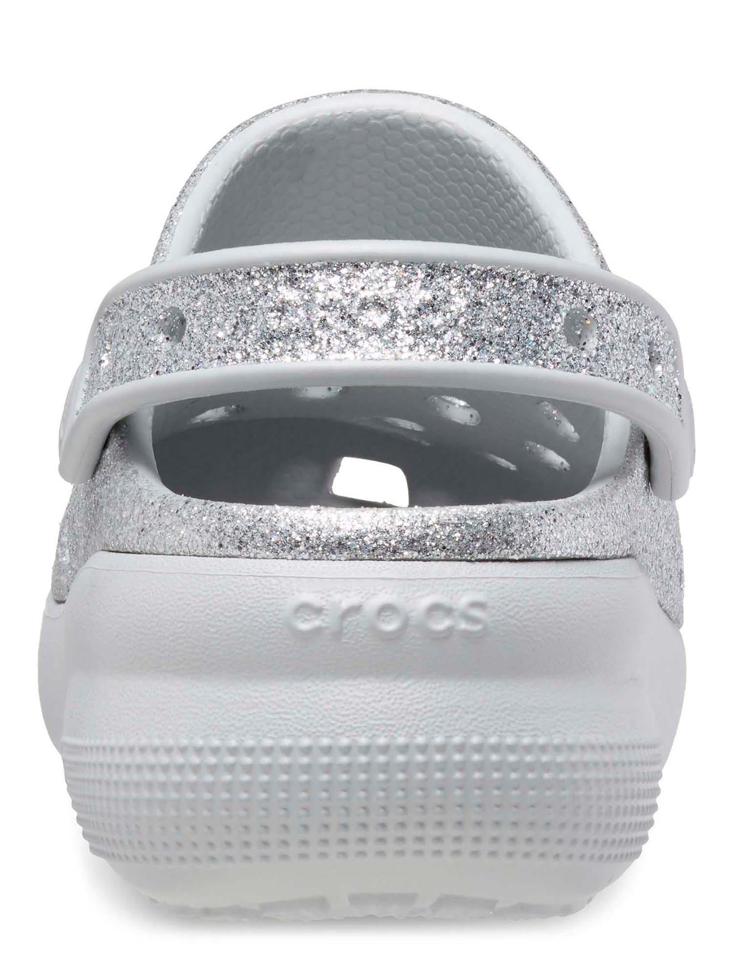 Сабо с блестками Crocs Cutie Crush Glitter р. J1/EUR 32-33 Shimmer (9397620) - фото 4