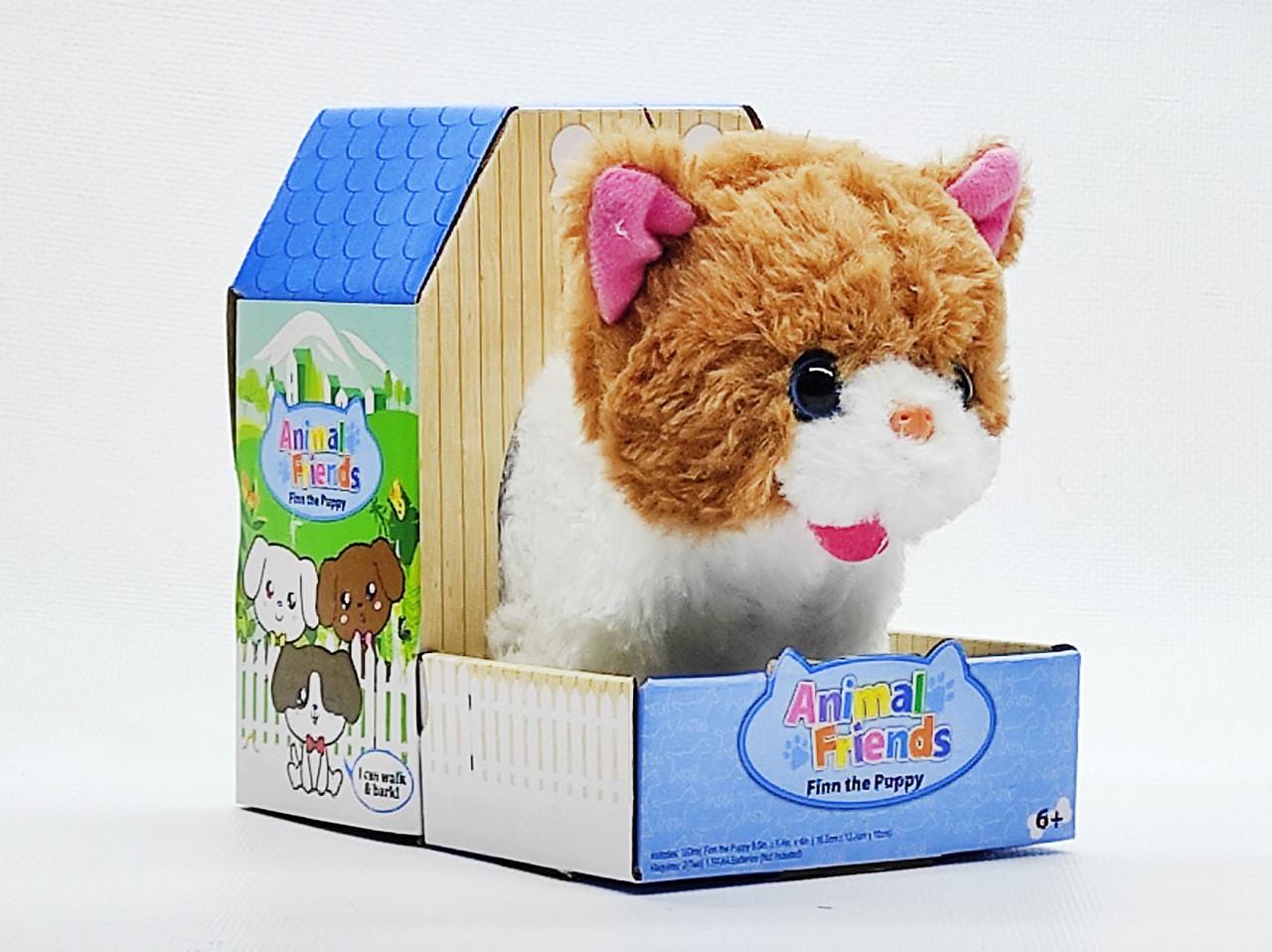 М'яка іграшка котик 41805 двокольоровий Рудий (40)