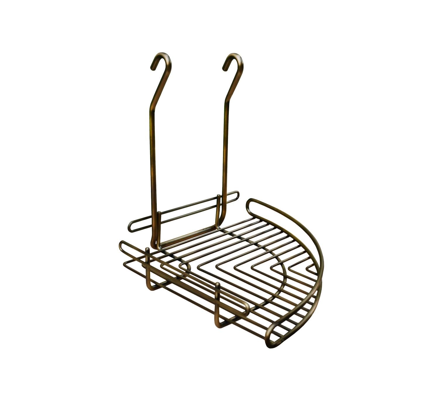 Полка на рейлинг угловая Lemi Бронзовый (3070В)