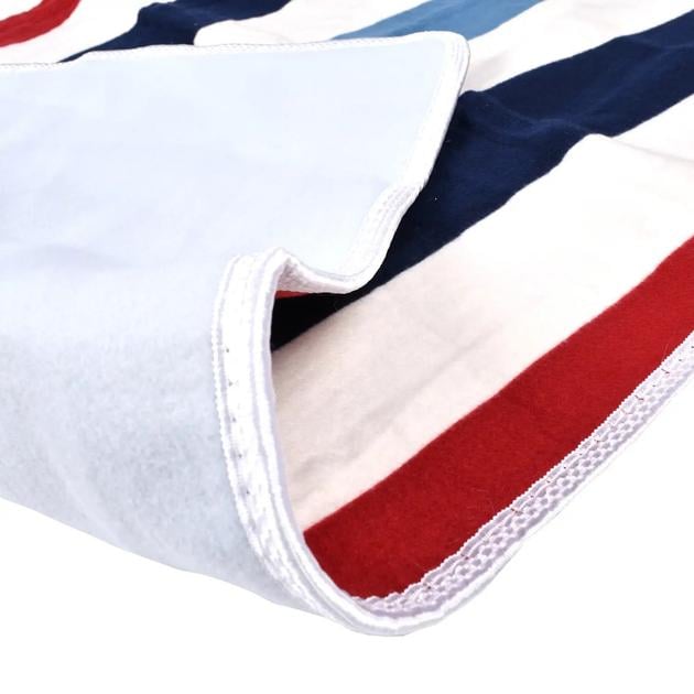 Электропростынь с сумкой Electric Blanket в цветную полоску 70х150 см - фото 6