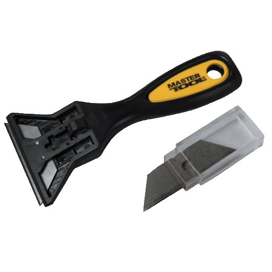 Скребок 60 мм та 10 лез Mastertool (17-1001) Скребок 60 мм та 10 лез Mastertool (17-1001)