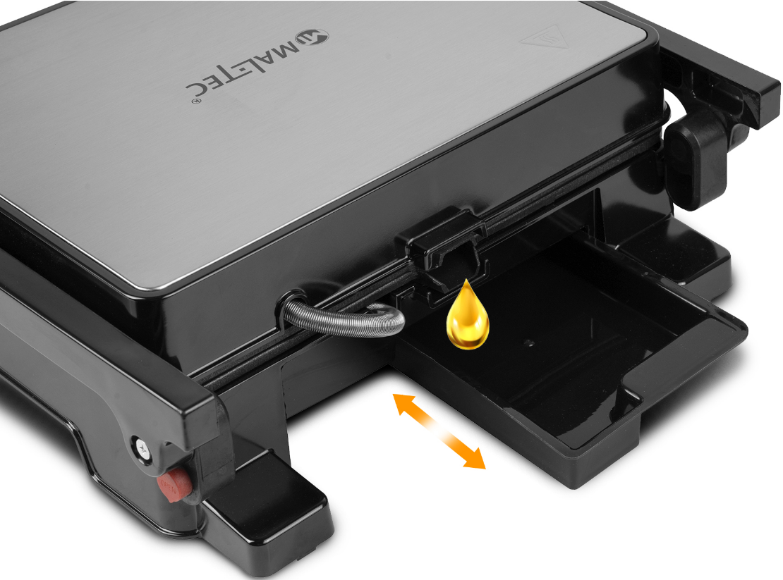 Електрогриль контактний складаний MaltecSM4500W 2500 Вт - фото 6 Електрогриль контактний складаний MaltecSM4500W 2500 Вт - фото 6