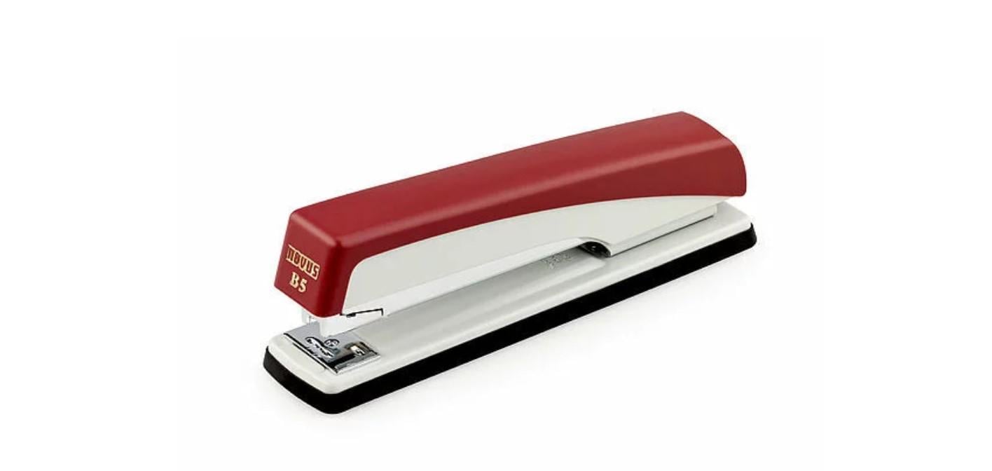 Степлер Novus Classic скобы №24/6 24/8 26/6 26/8 до 40 л Красный (020-0262)
