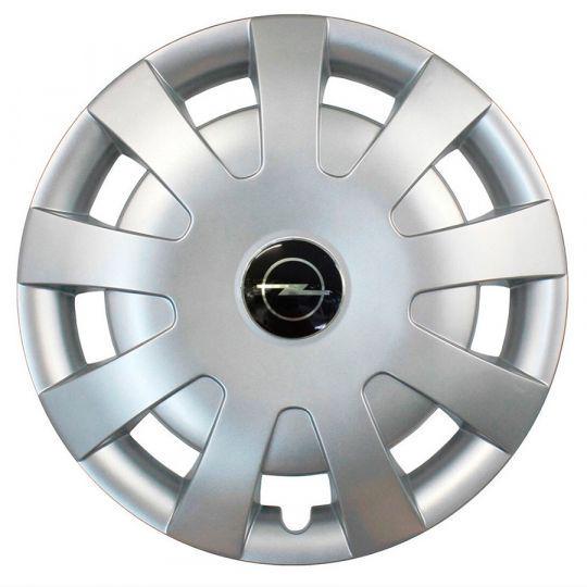 Автомобильные колпаки SKS 405 R16 с логотипом Opel 4 шт. Серебристый