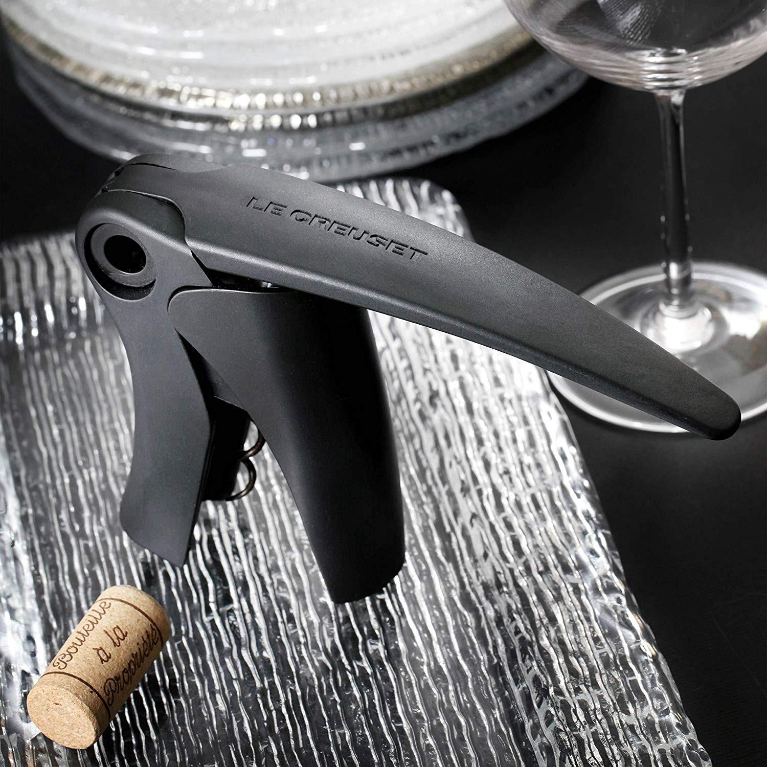 Штопор Le Creuset рычажный LM-150 Черный (49002000000100)) - фото 5 Штопор Le Creuset рычажный LM-150 Черный (49002000000100)) - фото 5