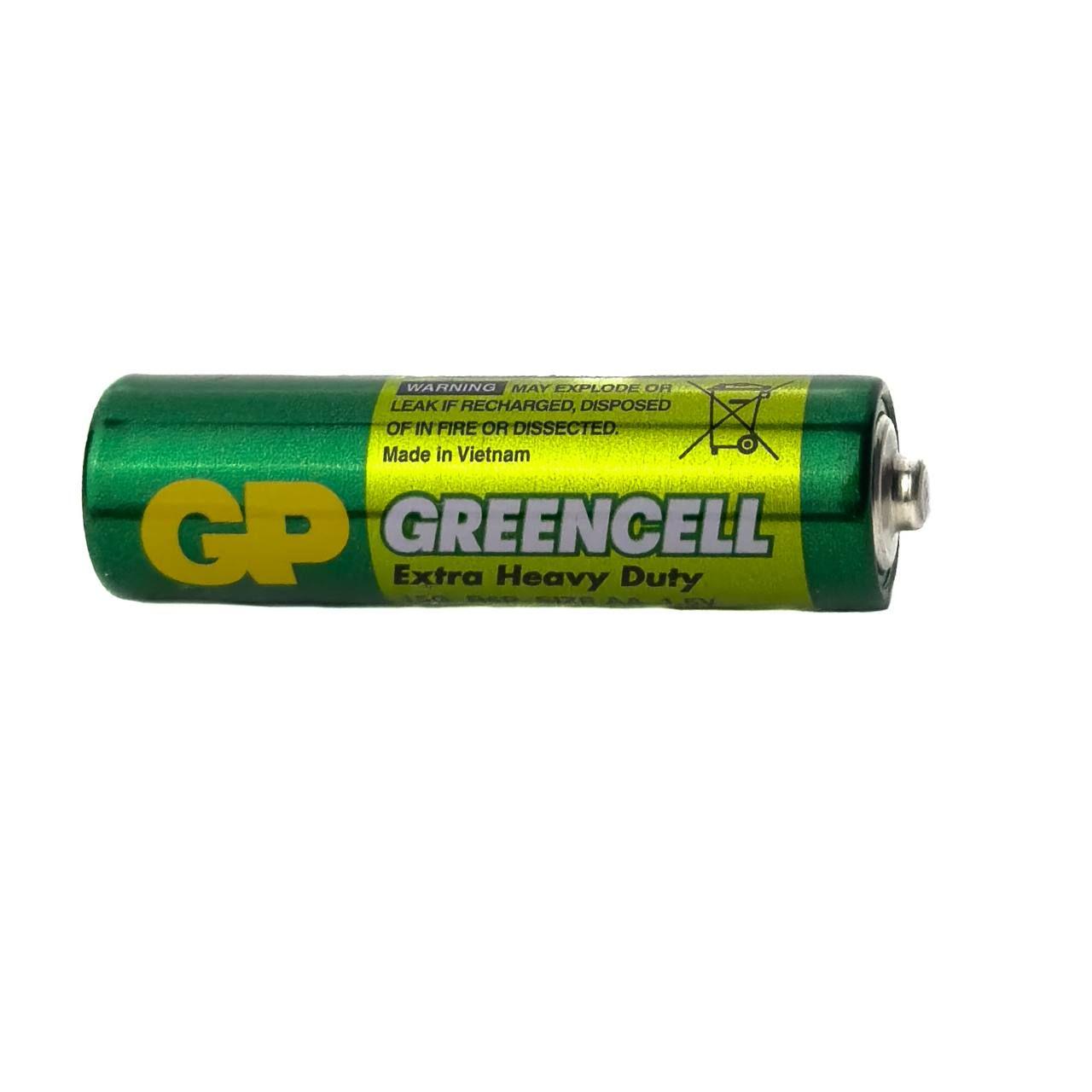 Батарейка сольова GP Greencell 15G-UE4 R6P/АА (23097389) - фото 4