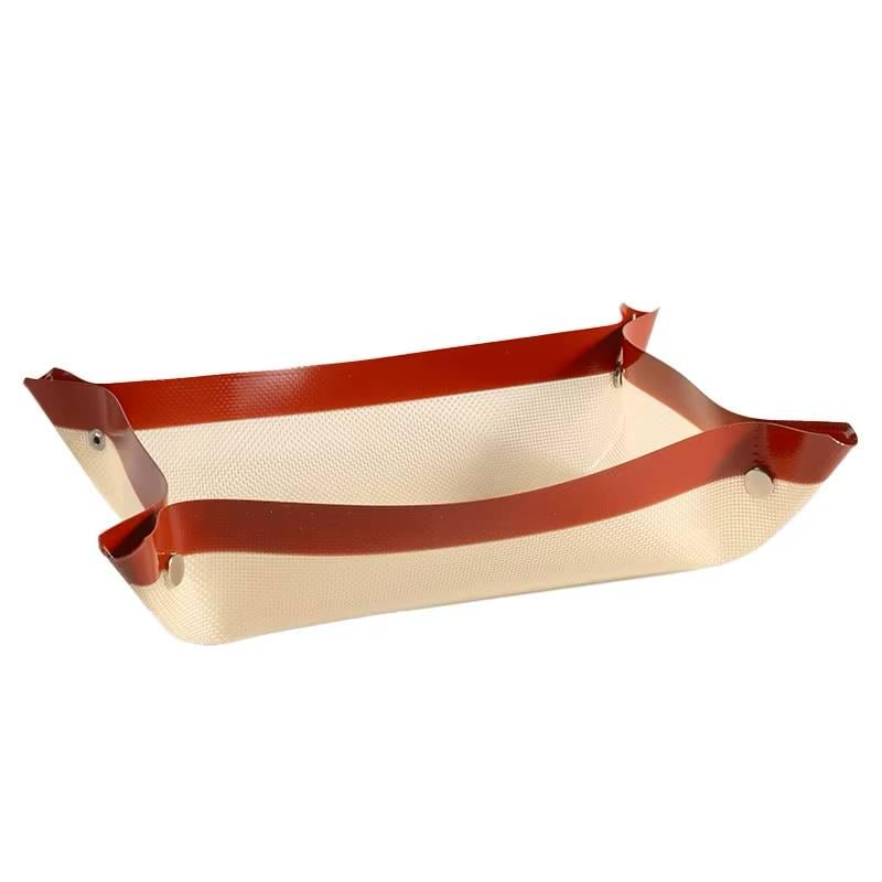 Коврик для выпечки многоразовый термостойкий с застежками 30х40 см (51bd07b7)