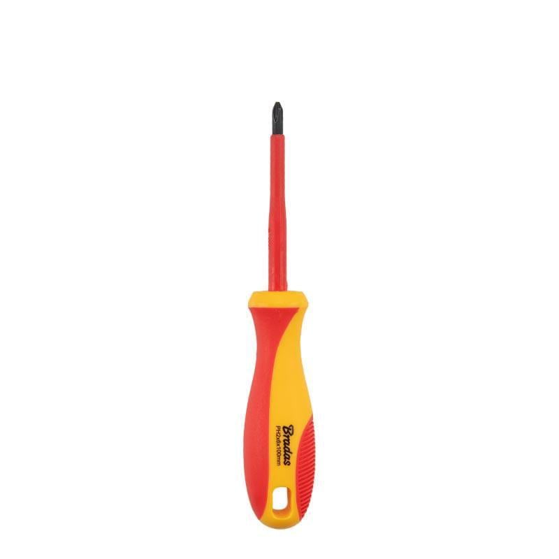 Отвертка крестообразная Bradas HOME & GARAGE PH1 5/80 мм 1 кВт (DIY-PH111080-V)