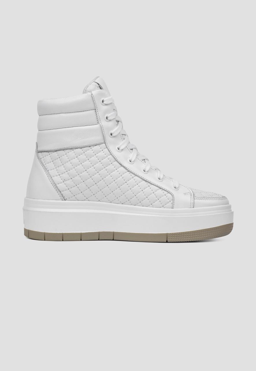 Кроссовки женские кожа р. 39 Белый (2000458270) - фото 2