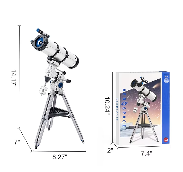 Конструктор дитячий Телескоп з колекції Космос 780 дет. (1050) - фото 3 Конструктор дитячий Телескоп з колекції Космос 780 дет. (1050) - фото 3