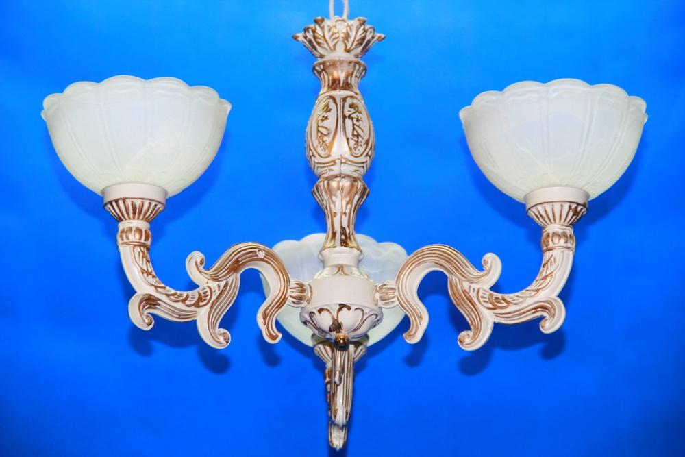 Люстра с плафонами Ray L29138/3 MIX Белый (IR006286)