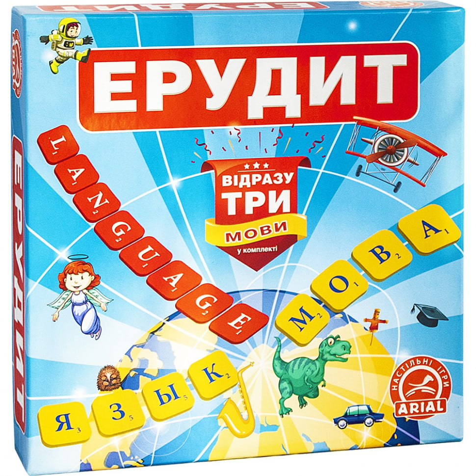 Игра настольная Arial  910091-3 Эрудит