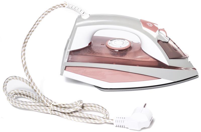 Утюг Holmer HIT-2535 2500 Вт паровой удар 130 г/мин 350 мл White/Lilac (620186) - фото 10 Утюг Holmer HIT-2535 2500 Вт паровой удар 130 г/мин 350 мл White/Lilac (620186) - фото 10