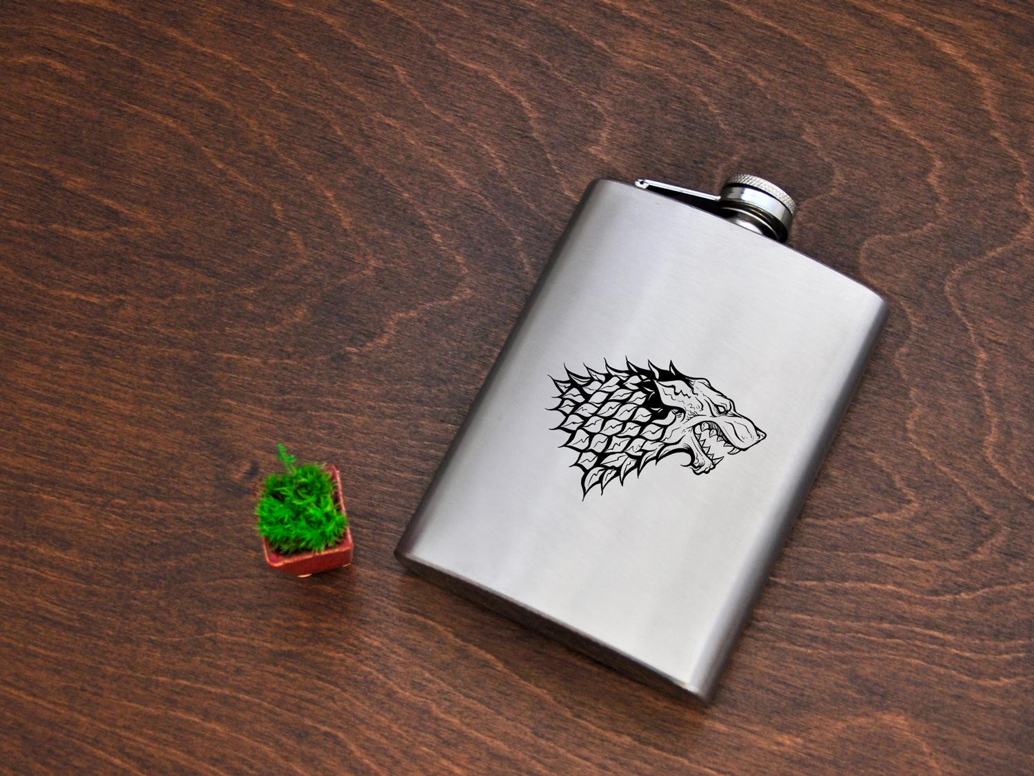 Фляга WoodPresentStudio Гра престолів 240 мл