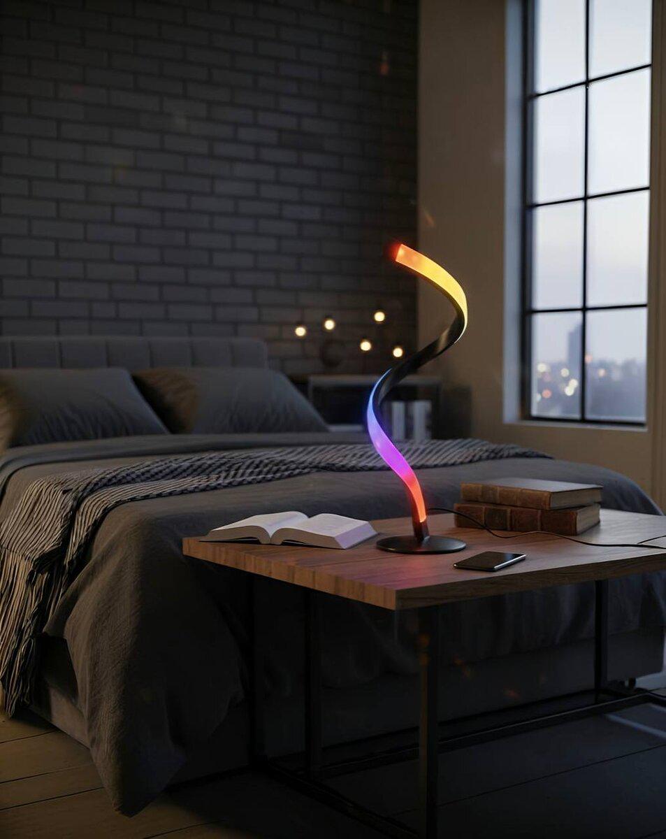 Настільна світлодіодна лампа BL00095 RGB модель S (29662235) - фото 2