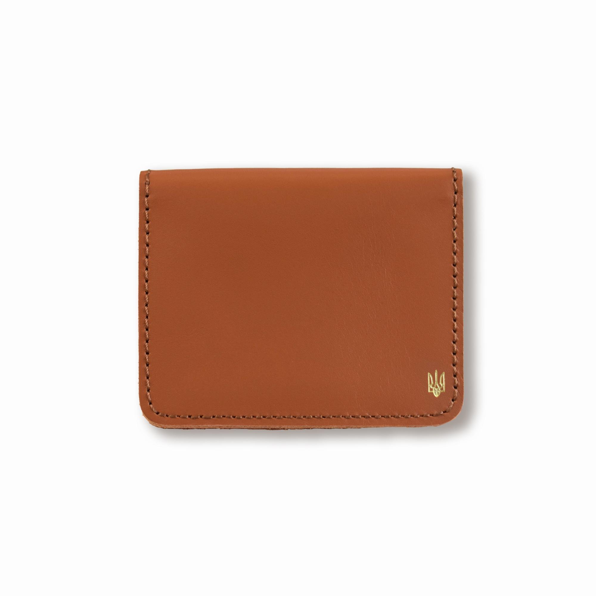 Обложка для карточек с маленьким гербом Терракотовый