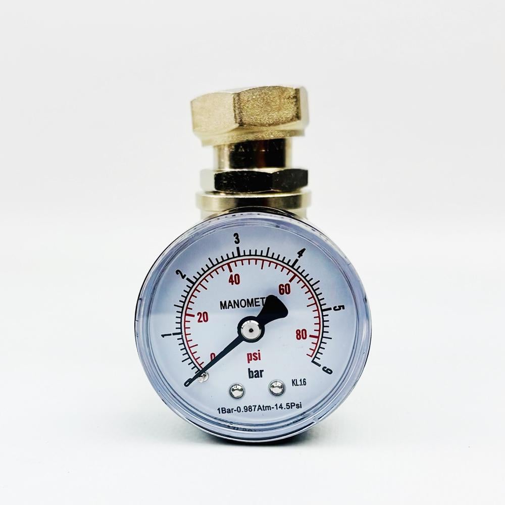 Манометр Boiler Series с накидной гайкой 6 бар 1/2" (32684)