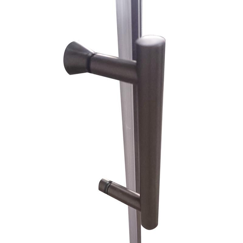 Душевая кабина без поддона KOER SR SC03-90x90x200-TR-07 прозрачное стекло Easy Clean 6 мм Графитовый (KR5359) - фото 9 Душевая кабина без поддона KOER SR SC03-90x90x200-TR-07 прозрачное стекло Easy Clean 6 мм Графитовый (KR5359) - фото 9