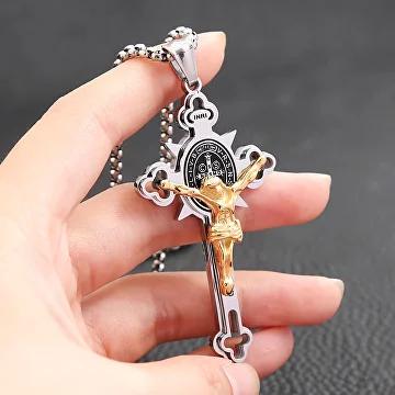 Крестик с цепочкой (AN00043) - фото 4