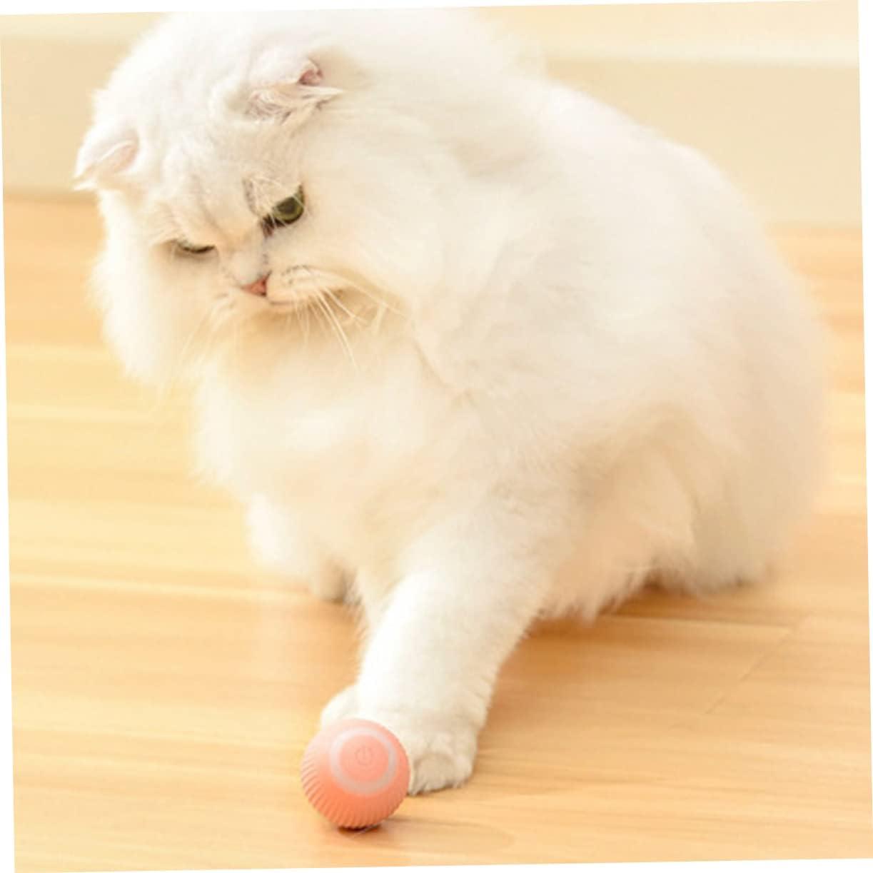 Інтерактивна іграшка для кішок та маленьких собак Petgravity з USB-зарядкою Рожевий - фото 4 Інтерактивна іграшка для кішок та маленьких собак Petgravity з USB-зарядкою Рожевий - фото 4