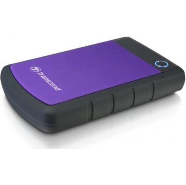 Жорсткий диск портативний Transcend StoreJet 25H3 USB 3.1 4 TB Фіолетовий (583324) - фото 3