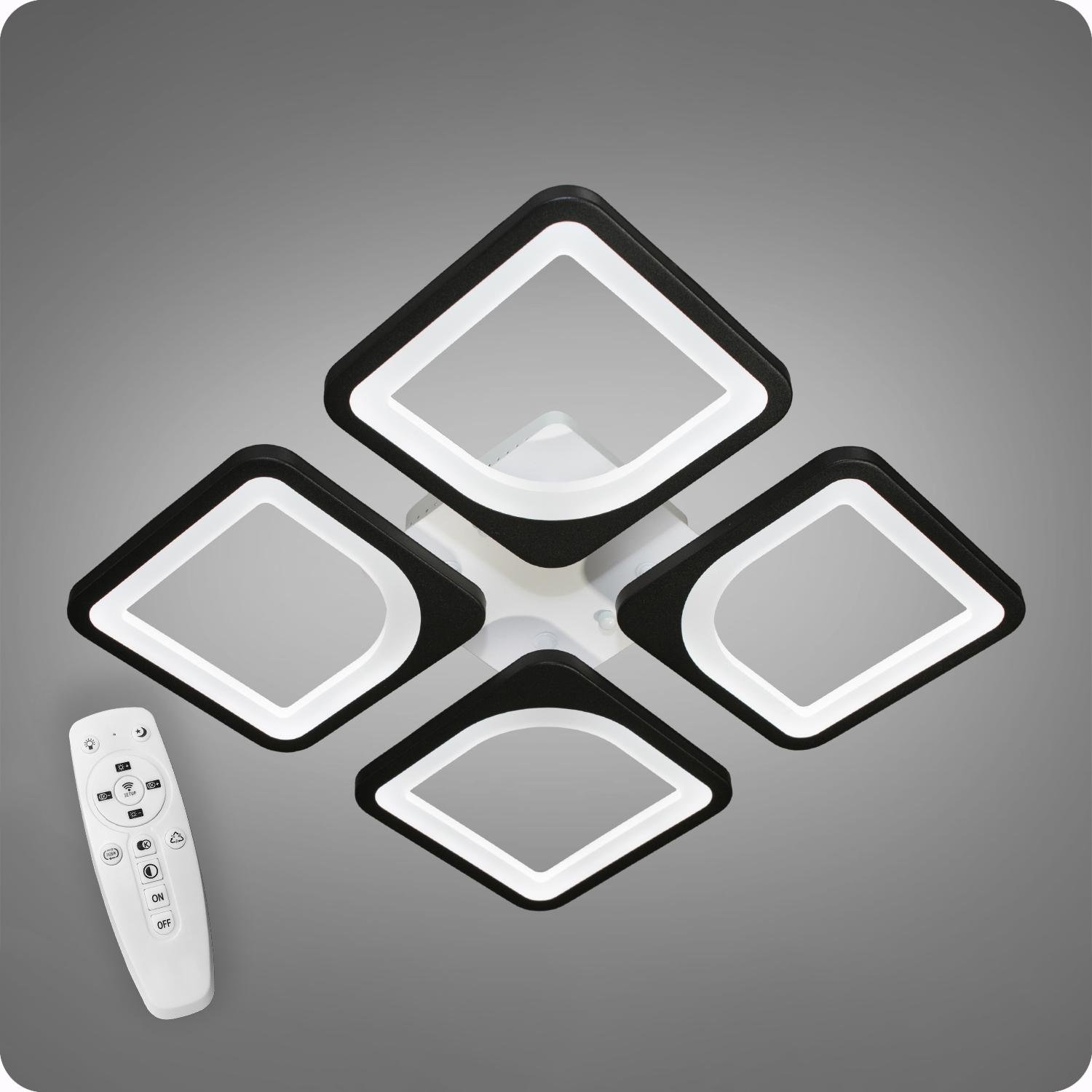 Люстра світлодіодна 517 Dlight з пультом 65 Вт Чоний (01772) - фото 3 Люстра світлодіодна 517 Dlight з пультом 65 Вт Чоний (01772) - фото 3