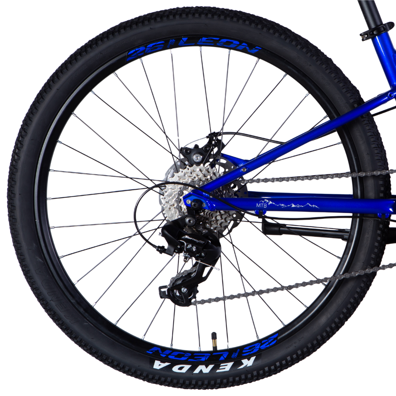 Велосипед подростковый Leon SUPER JUNIOR DD CS AL 26" 13" 2025 Синий - фото 2 Велосипед подростковый Leon SUPER JUNIOR DD CS AL 26" 13" 2025 Синий - фото 2