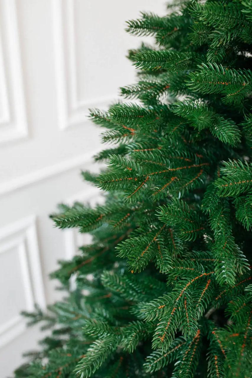 Искусственная елка литая Koroleva с металлической подставкой 2,1 м Зеленый (VYA678221) - фото 3 Искусственная елка литая Koroleva с металлической подставкой 2,1 м Зеленый (VYA678221) - фото 3