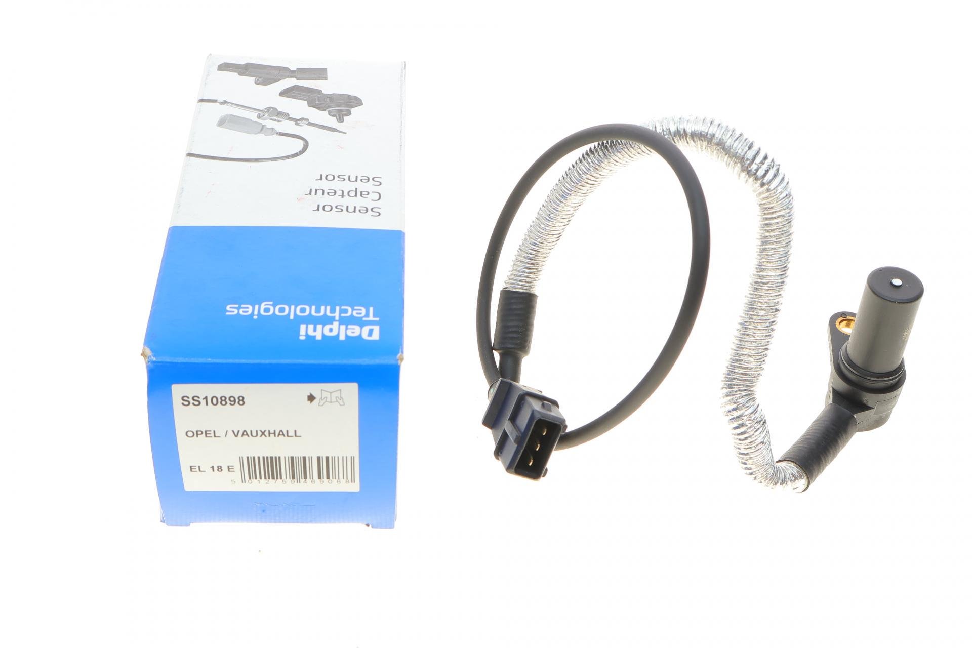 Датчик DELPHI положення колінвалу Opel Omega B 2,5 V6-3,0 V6 94-03 (SS10898)