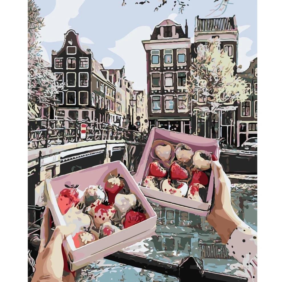 Картина по номерам Strateg Сладкий уикенд 40x50 см (SY6124)