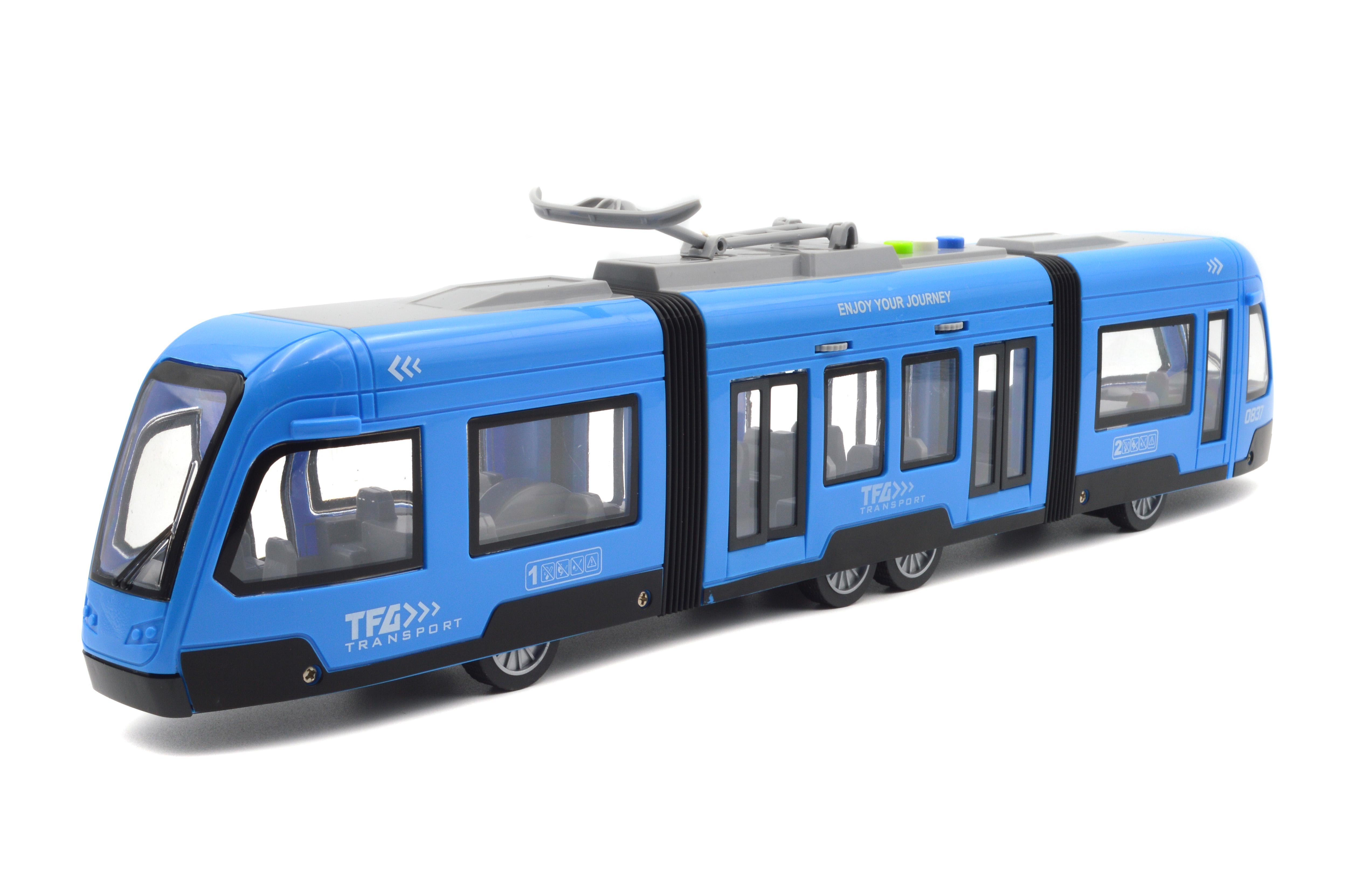 Трамвай WY930B масштаб 1:16 звук/свет/открывающаяся дверь (30358491) - фото 4
