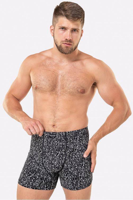 Трусы-боксеры мужские BAYKAR S р. 40-42 Черный (1216-02)