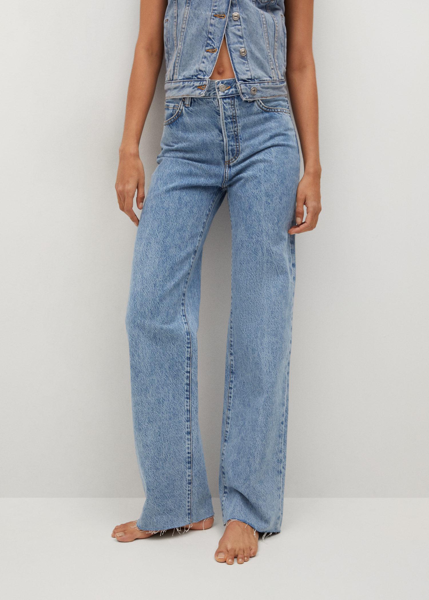 Джинсы женские Mango 17002007 р. 36 Синий