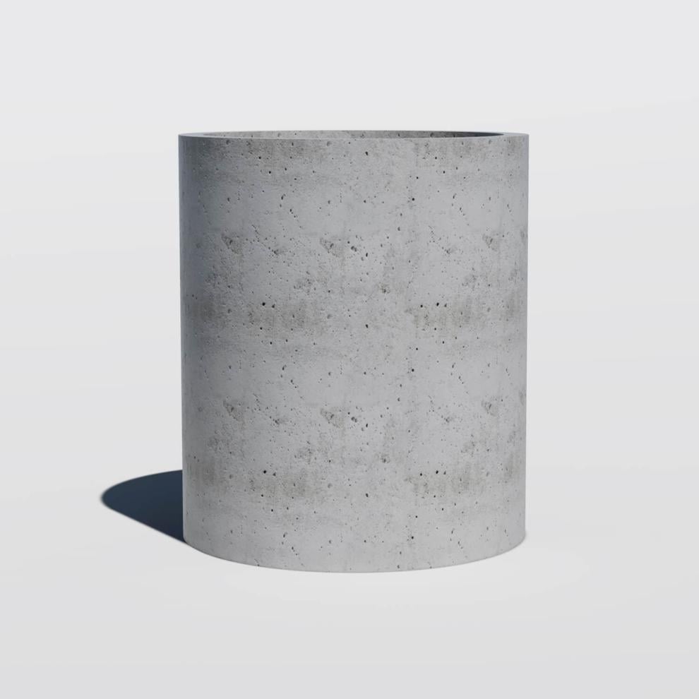Вазон вуличний бетонний Циліндр 300х500 мм/50 кг/38 л (26484250)