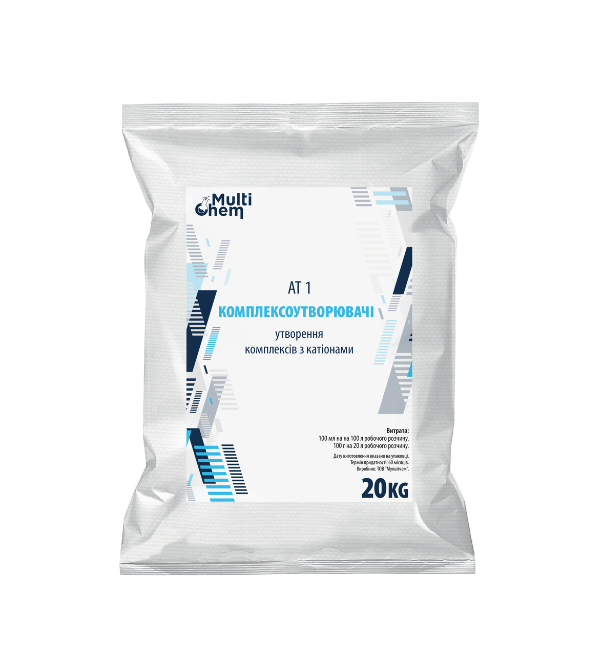 Комплексоутворювач AT 1 Multichem утворення комплексів з катіонами 20 кг (1008031)
