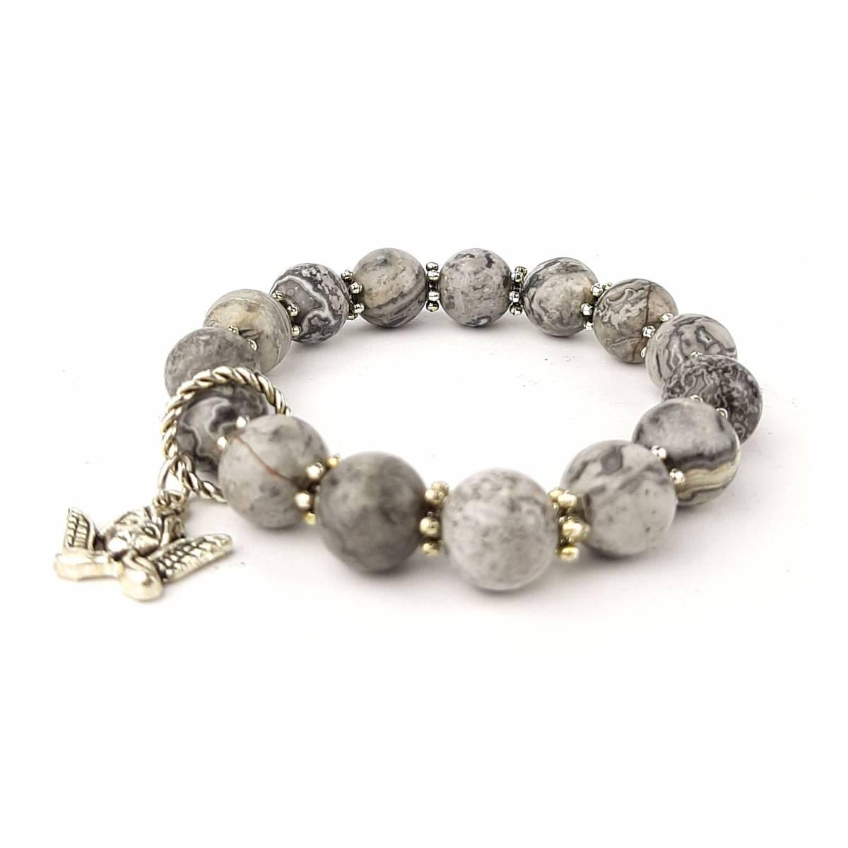 Браслет DARSANA Тайна из натурального камня яшма мраморная (DRSU025) Браслет DARSANA Тайна из натурального камня яшма мраморная (DRSU025)