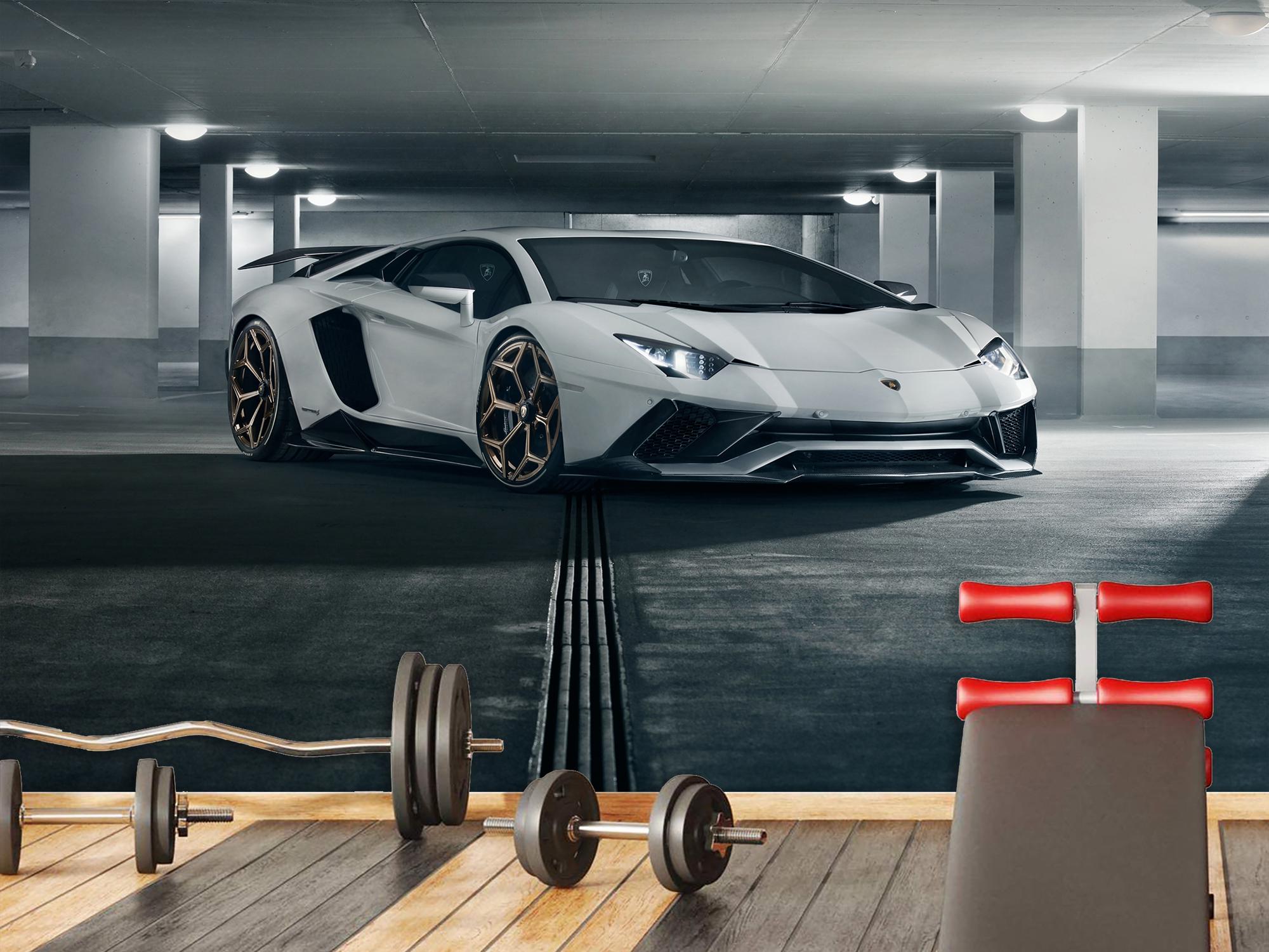 Фотообои флизелиновые 3д Upstream Lamborghini 120х180 см (S5CAR-014/2)
