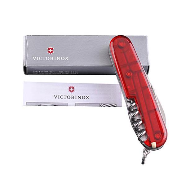 Нож складной Victorinox Vx13603.T Spartan 91 мм Красный/Полупрозрачный (dfffbe6f) - фото 4