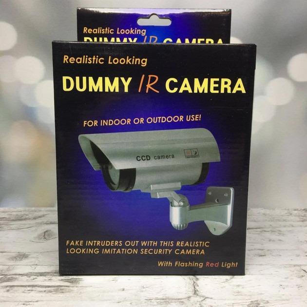 Камера муляж Dummy IR Camera RR201 з миготливим світлодіодом на батарейках - фото 3