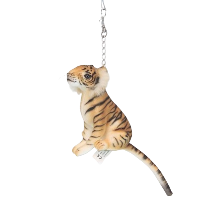 М'яка іграшка брелок Hansa Тигр 10х6 см (6910)