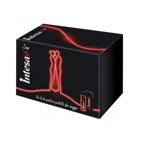 Подарунковий набір Intesa Sex Unisex Ambra D'Arabia гель для душу/дезодорант/косметичка