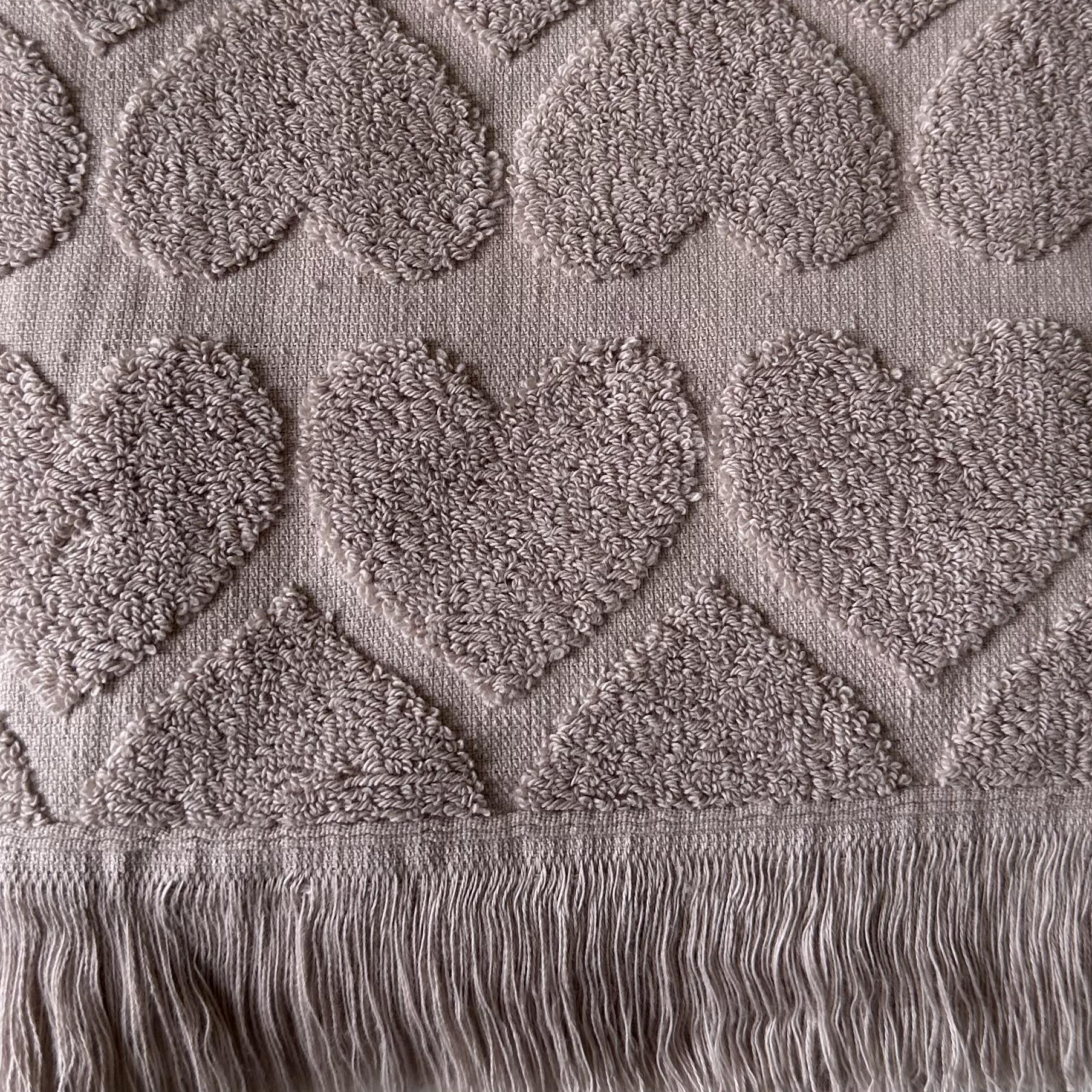 Полотенце махровое Malloory Home 70x140 см Пудровый (8901-2) - фото 3 Полотенце махровое Malloory Home 70x140 см Пудровый (8901-2) - фото 3